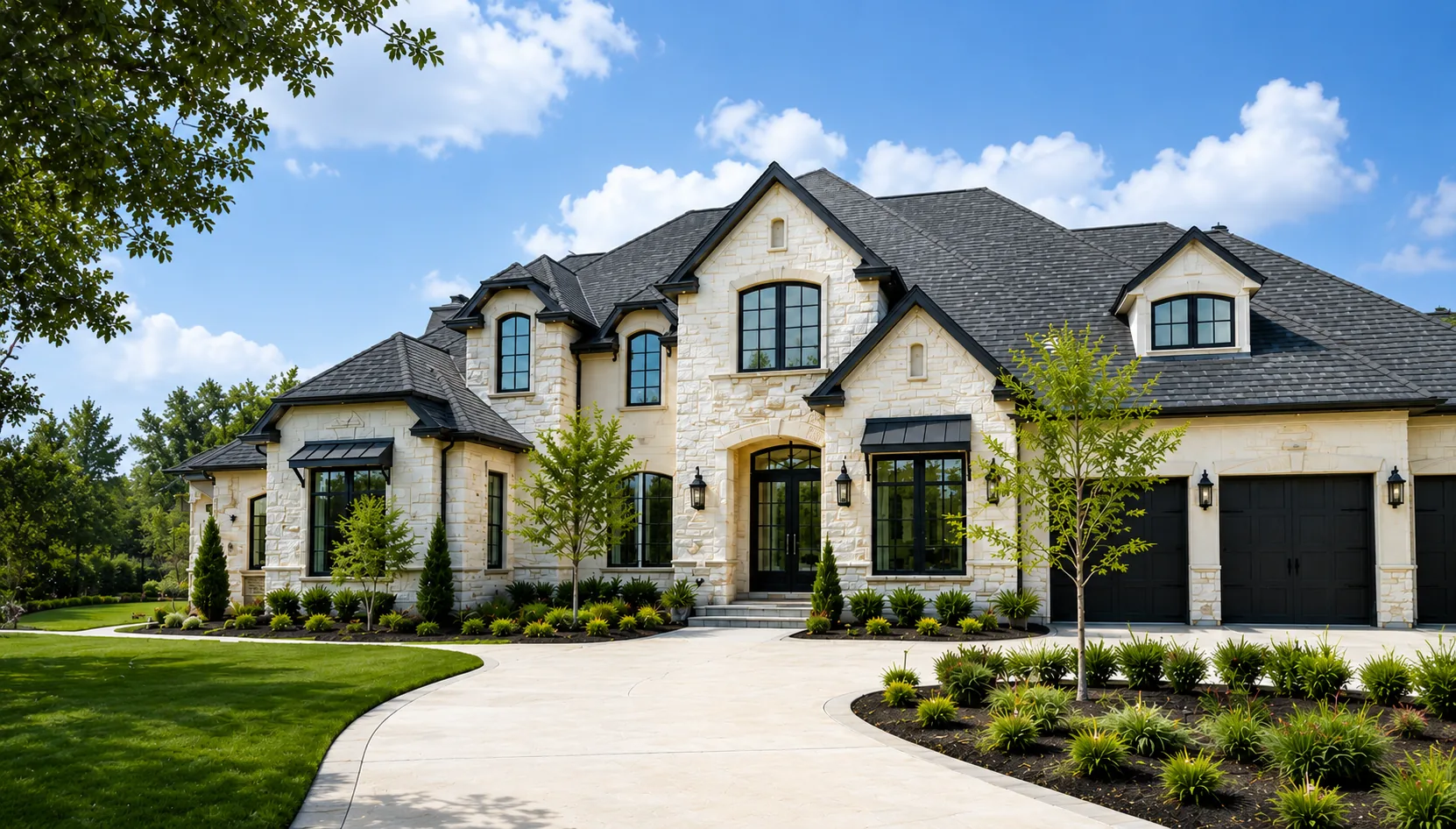 Luxury estate window upgrade completed in Cypress, TX