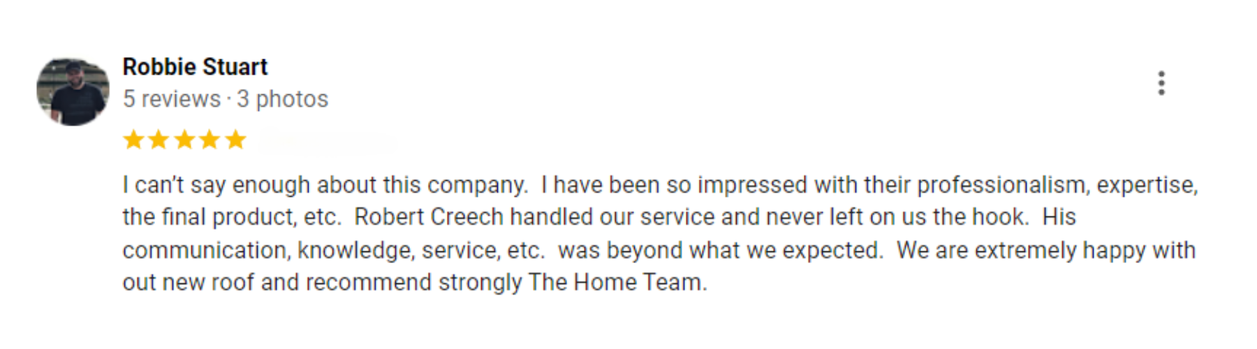 The Home Team Home Solutions crew — Texas' local home improvement team